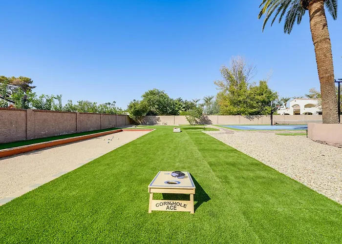 2 Mi To Old Town: 'the Grand Palms Estate' W/ Pool Villa Scottsdale